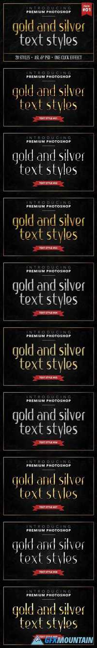 Gold & Silver #1 - 20 Styles 1272554