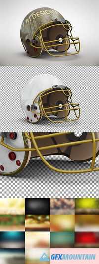 Football Helmet MockUp - 1349587