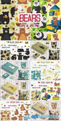 Set of Different Bears 1133382