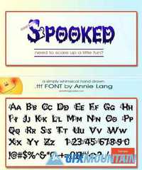 Annie's Spooked Font 1164380