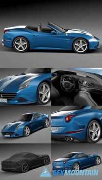 3D Model Ferrari California T 2015