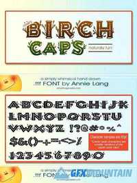 Annie's Birch Caps Font 1163722