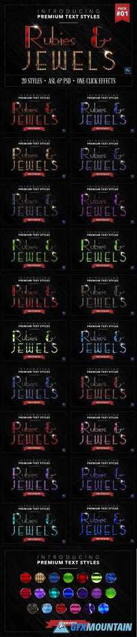Rubies & Jewels #1 - 20 Styles 1327719