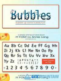 Annie's Bubbles Font 1163955