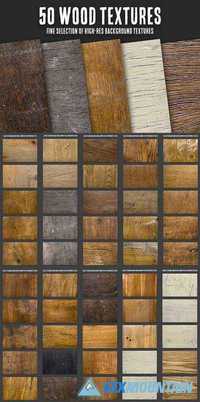 50 Wood Textures Bundle - 952957