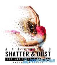 GraphicRiver - Animated Shatter And Dust Photoshop Action 19731726