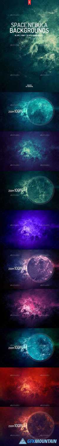 Space Nebula Backgrounds 19330736