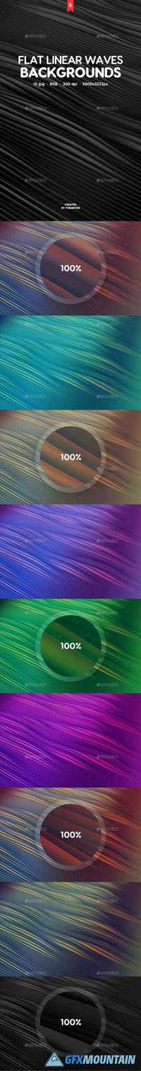 Flat Linear Waves Backgrounds 19727170