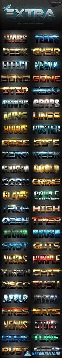 NEW EXTRA LIGHT TEXT EFFECTS BUNDLE TWO - 19584157