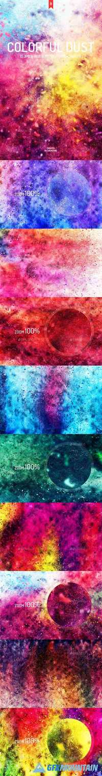Colorful Dust Backgrounds 13945650