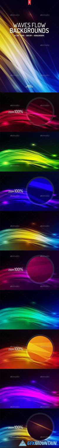 Abstract Waves Flow Backgrounds 19197323