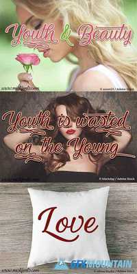 Youth and Beauty Font