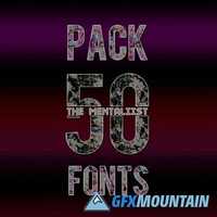 Pack 50 Fonts