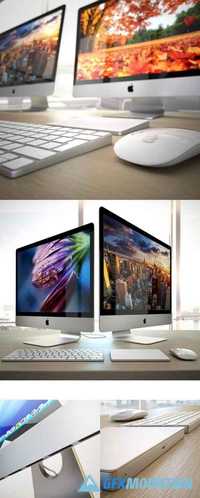 Apple iMac 2015 4k 5k RETINA with Accessories 