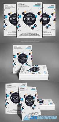 Abstract Future Flyer 1247980
