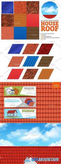 House Roof Patterns Set 1422271