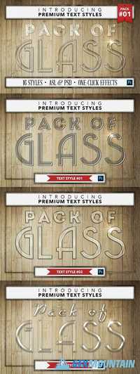 Glass #1 - 16 Text Styles 1361571