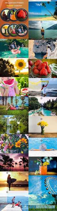 20 Summer Collections Lightroom Presets 19873417
