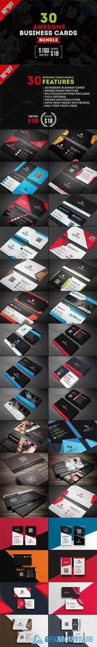 Awesome Business Card Bundle 924375
