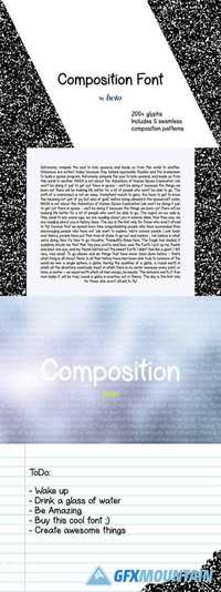Composition Font + Extras 1488668