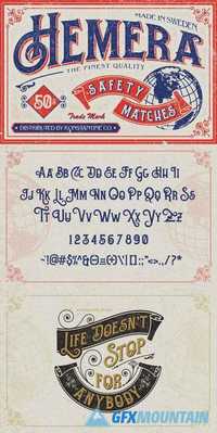 Hemera Vintage Branding font 19945284