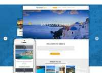 GreeceTour – Travelling Bootstrap Template