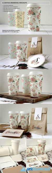 Coffee Cup Branding Mockup 1489723
