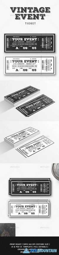 Vintage Event Ticket 19534072