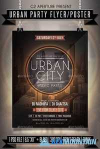 Urban Party Flyer / Poster 19956383
