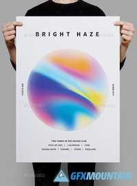 Bright Haze Poster & Flyer 19688571
