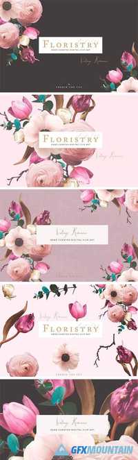 Digital Floristry - Vintage Romance 1458601
