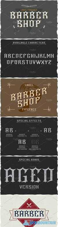 Barber Label Typeface 1461874
