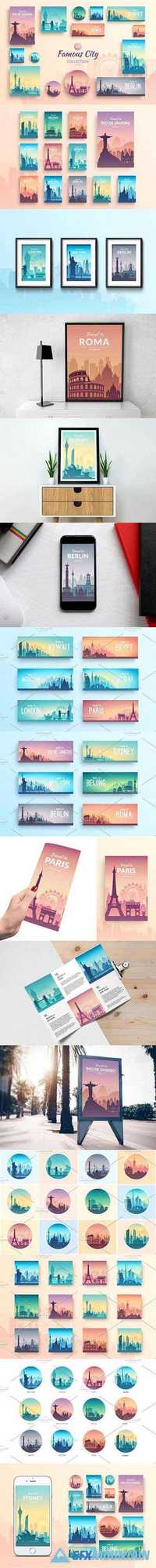 Famous Cities Collection  1444551