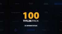 +100 Titles Pack | 9 Styles 19986347