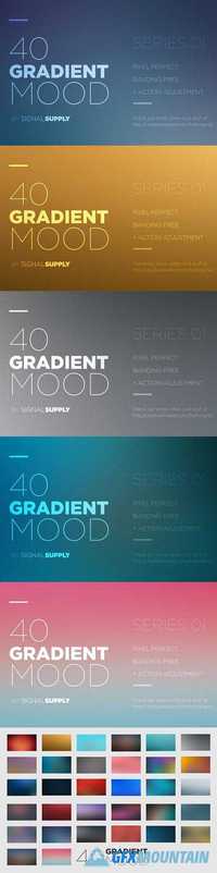 GradientMood - 40Gradient Background  1480762