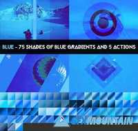 BLUE - 75 gradients & 5 actions 1284112