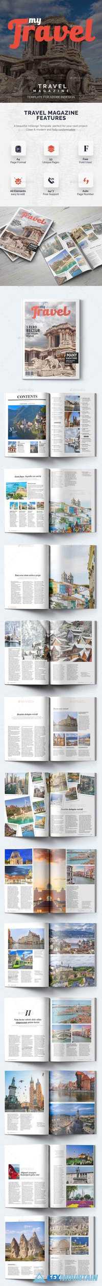 My Travel - 53 Pages Magazine Template 20087676