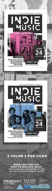 Indie Music Flyer 20120211