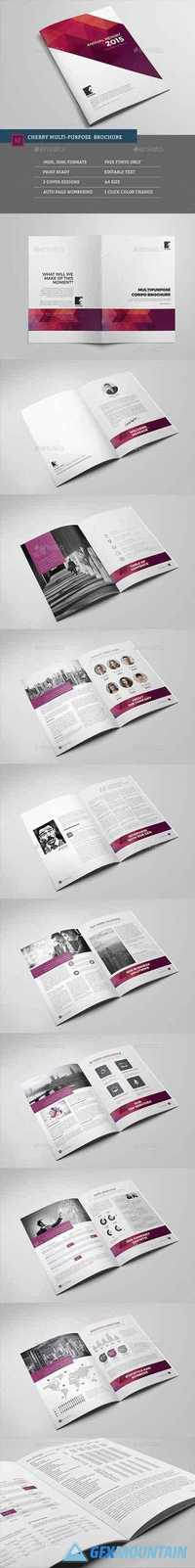 Cherry Multipurpose Brochure Template 13865069