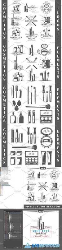 9 Cosmetics Logos Templates Vol.1 1494949