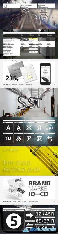 SST Thai Font Family