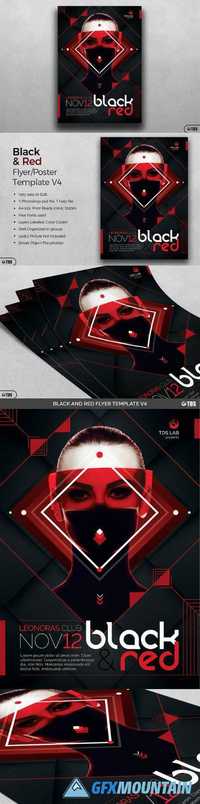 Black and Red Flyer Template V4 1591887