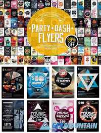 100 ALL EVENT FLYER BUNDLE - 1458889