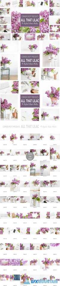 Lilac Styled Stock Photo Bundle 1515999