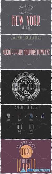 New York Label Typeface 1518972