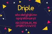 Driple - a clean modern font 1614684