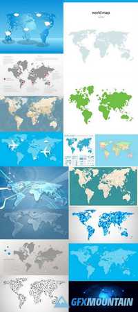 World Map Illustration 2