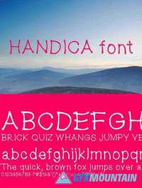 Handica font 1561634