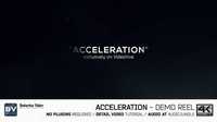 Acceleration // Demo reel 19428526