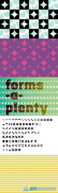 FORMPATTERN TWO SYMBOLS FONT 1606176